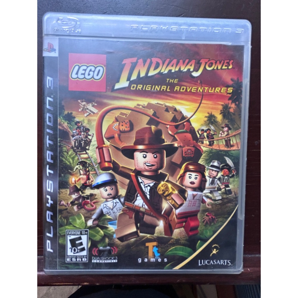 Lego Indiana Jones The Original Adventures Sony PS3 PlayStation 3 Complete CIB